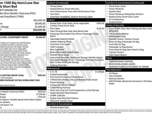 Used 2019 RAM 1500 Big Horn image 9