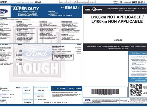 Certified 2024 Ford F350 Limited AWD/4WD image 35