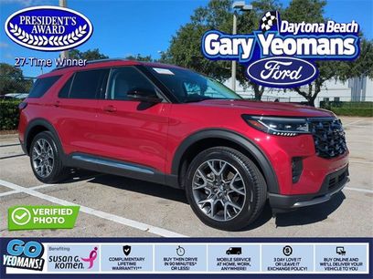 Certified 2025 Ford Explorer Platinum w/ Ultimate Package
