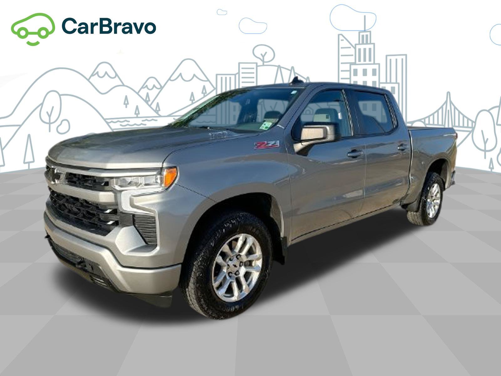 Certified 2023 Chevrolet Silverado 1500 RST w/ Z71 Off-Road Package AWD/4WD image 1
