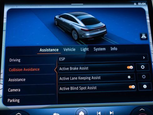 Used 2023 Mercedes-Benz EQS 450+ 4MATIC Sedan w/ AMG Line Exterior Package image 21