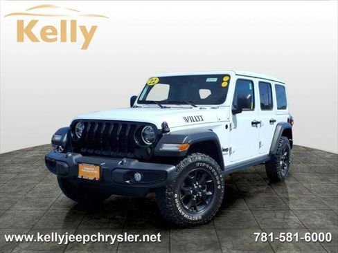 Certified 2022 Jeep Wrangler Unlimited Sport AWD/4WD image 1