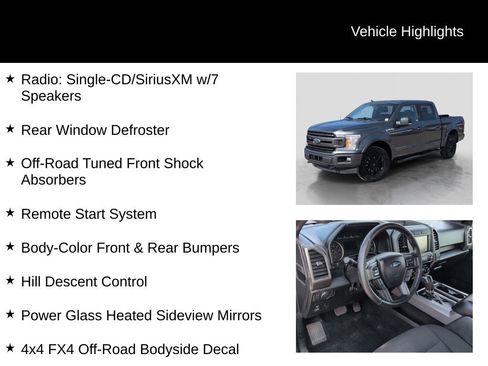 Used 2018 Ford F150 XLT w/ Equipment Group 302A Luxury image 31