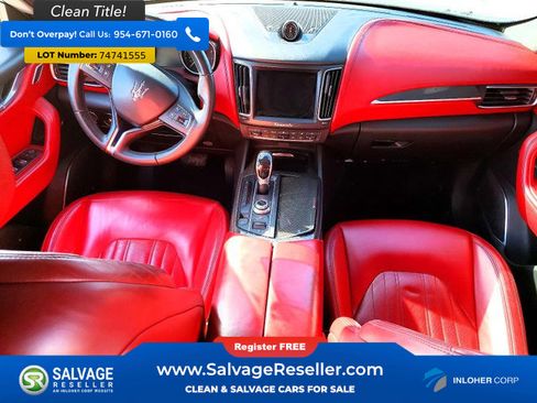 Used 2017 Maserati Levante w/ Luxury Package image 11
