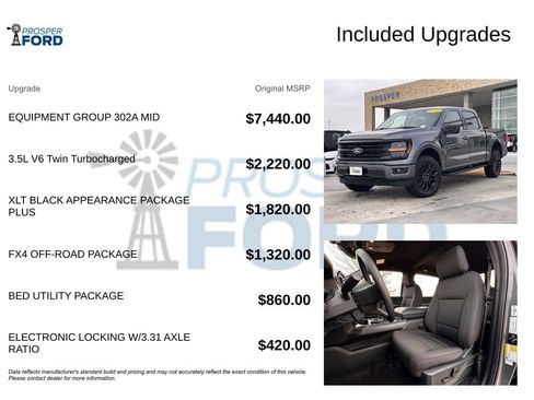 New 2025 Ford F150 XLT w/ Equipment Group 302A MID image 25