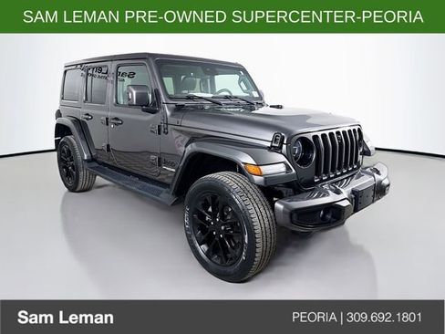 Used 2021 Jeep Wrangler Unlimited Sahara AWD/4WD image 1