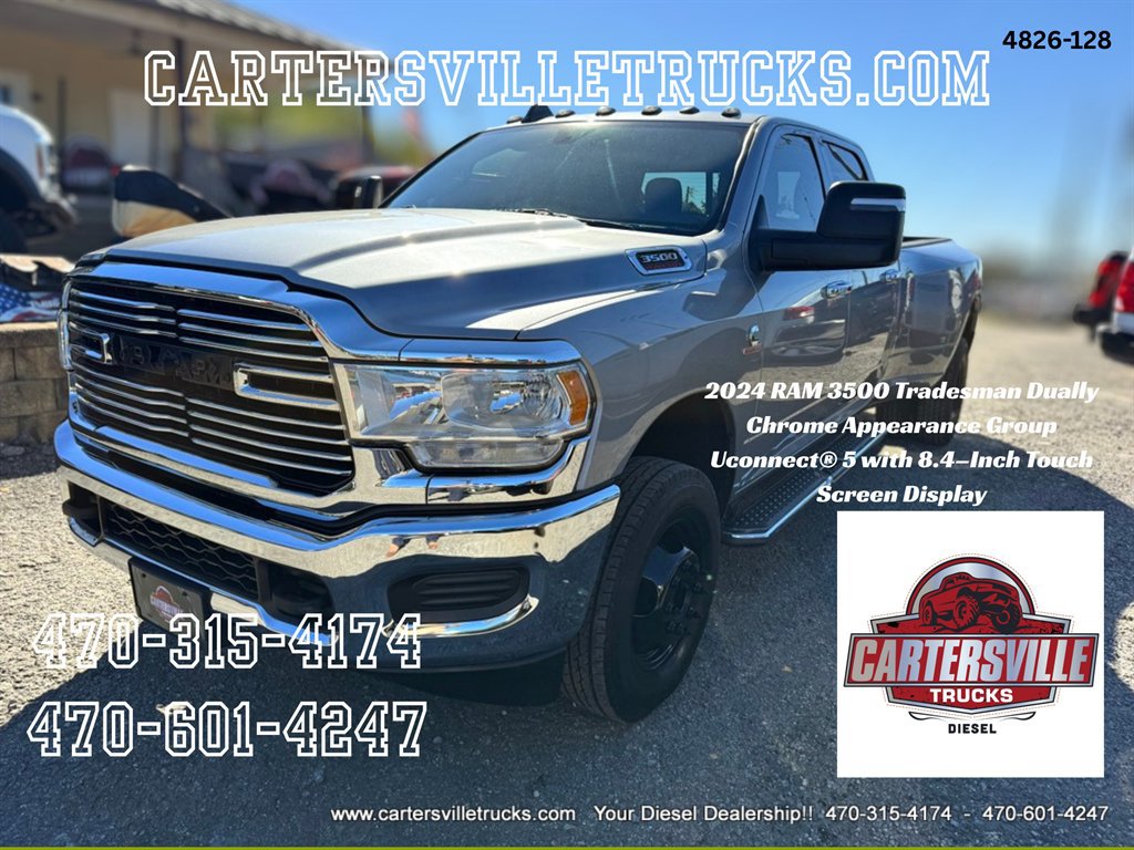 Used 2024 RAM 3500 Tradesman w/ Chrome Appearance Group AWD/4WD image 1