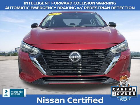 Certified 2025 Nissan Sentra SR FWD image 8