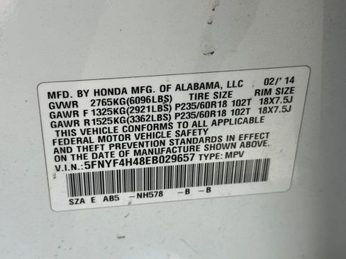 Used 2014 Honda Pilot EX image 19