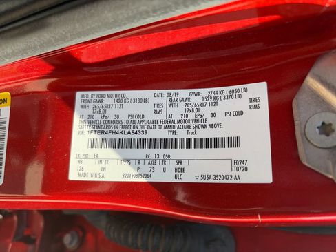Used 2019 Ford Ranger XLT w/ Equipment Group 302A Luxury AWD/4WD image 30