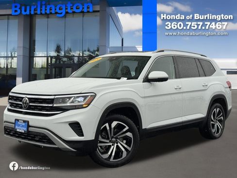 Used 2021 Volkswagen Atlas SEL Premium w/ MDO Package (Bench Seat) AWD/4WD image 1