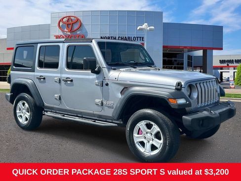 Used 2019 Jeep Wrangler Unlimited Sport S AWD/4WD image 1