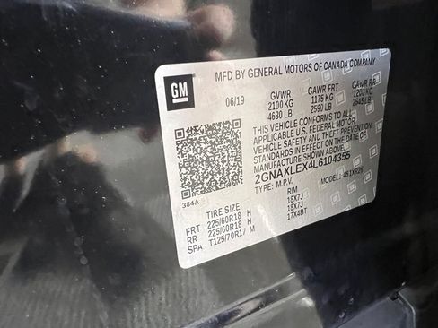 Certified 2020 Chevrolet Equinox LT FWD image 36