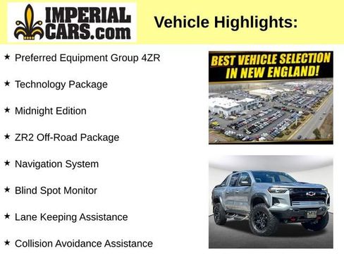 Certified 2025 Chevrolet Colorado ZR2 w/ Midnight Edition AWD/4WD image 3