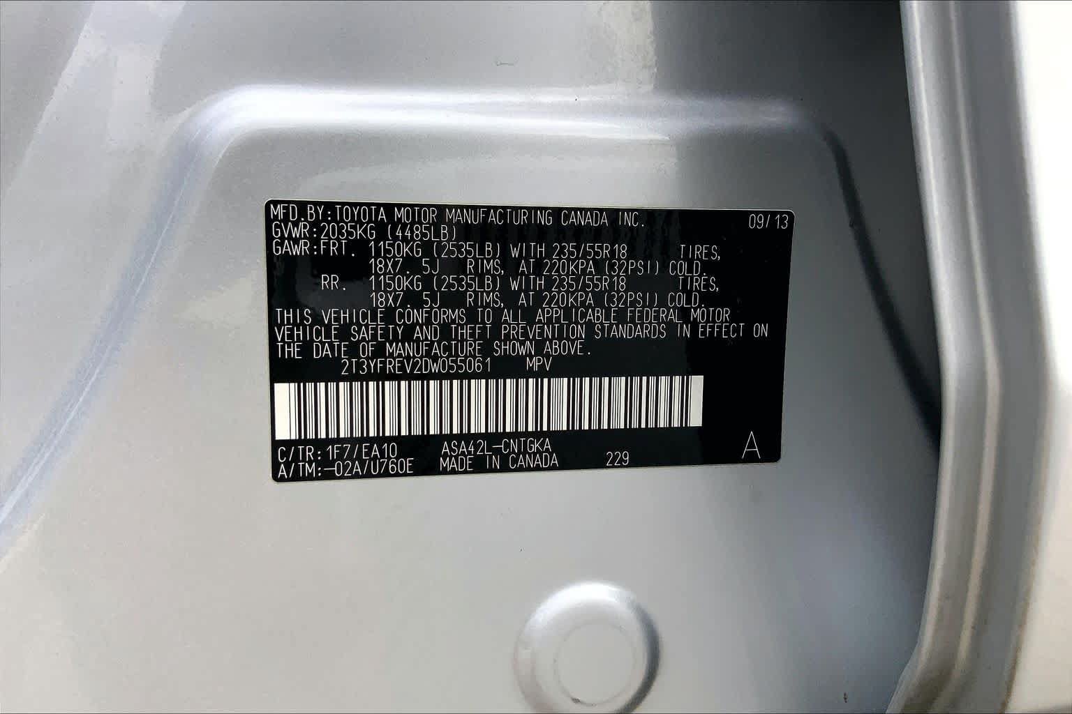 Used 2013 Toyota RAV4 Limited FWD image 36