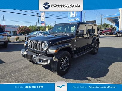 Used 2024 Jeep Wrangler Unlimited Sahara w/ Technology Group