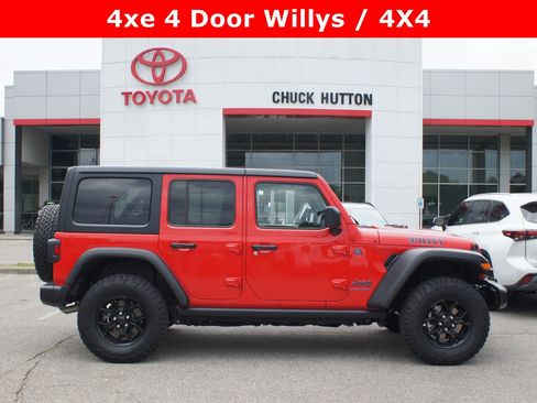 Used 2025 Jeep Wrangler Unlimited Sport S 4xe AWD/4WD image 1