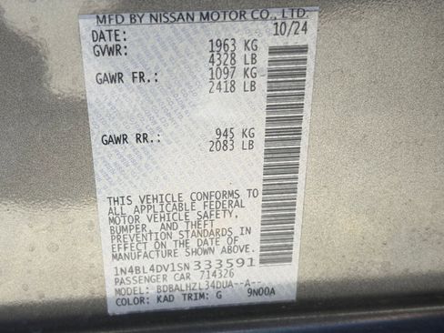 Used 2025 Nissan Altima 2.5 SV image 24