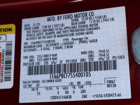 Used 2025 Ford Mustang GT Premium RWD image 48