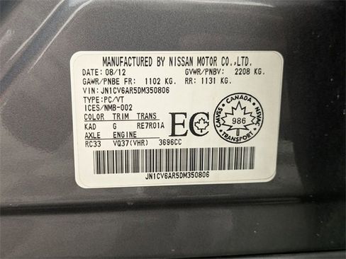 Used 2013 INFINITI G37 x image 36