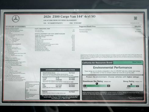 Used 2026 Mercedes-Benz Sprinter 2500 image 22