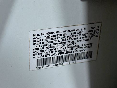 Used 2015 Honda Pilot EX-L image 32