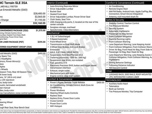Used 2020 GMC Terrain SLE w/ Driver Convenience Package FWD image 20
