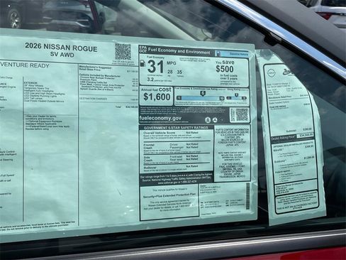 New 2026 Nissan Rogue SV image 31