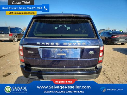 Used 2016 Land Rover Range Rover HSE image 8