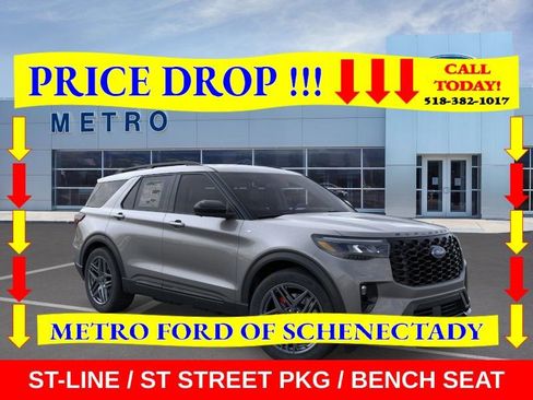 New 2026 Ford Explorer ST-Line w/ ST-Line Street Pack AWD/4WD image 1