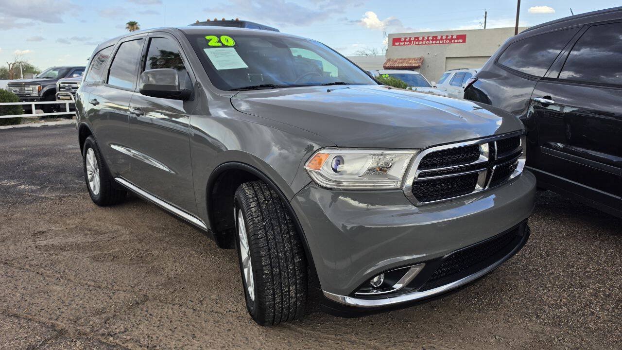 Used 2020 Dodge Durango SXT w/ 3rd Row Seating Group RWD image 1