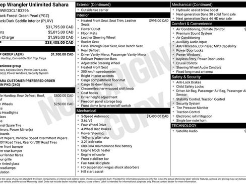 Used 2012 Jeep Wrangler Unlimited Sahara w/ Dual Top Group image 12
