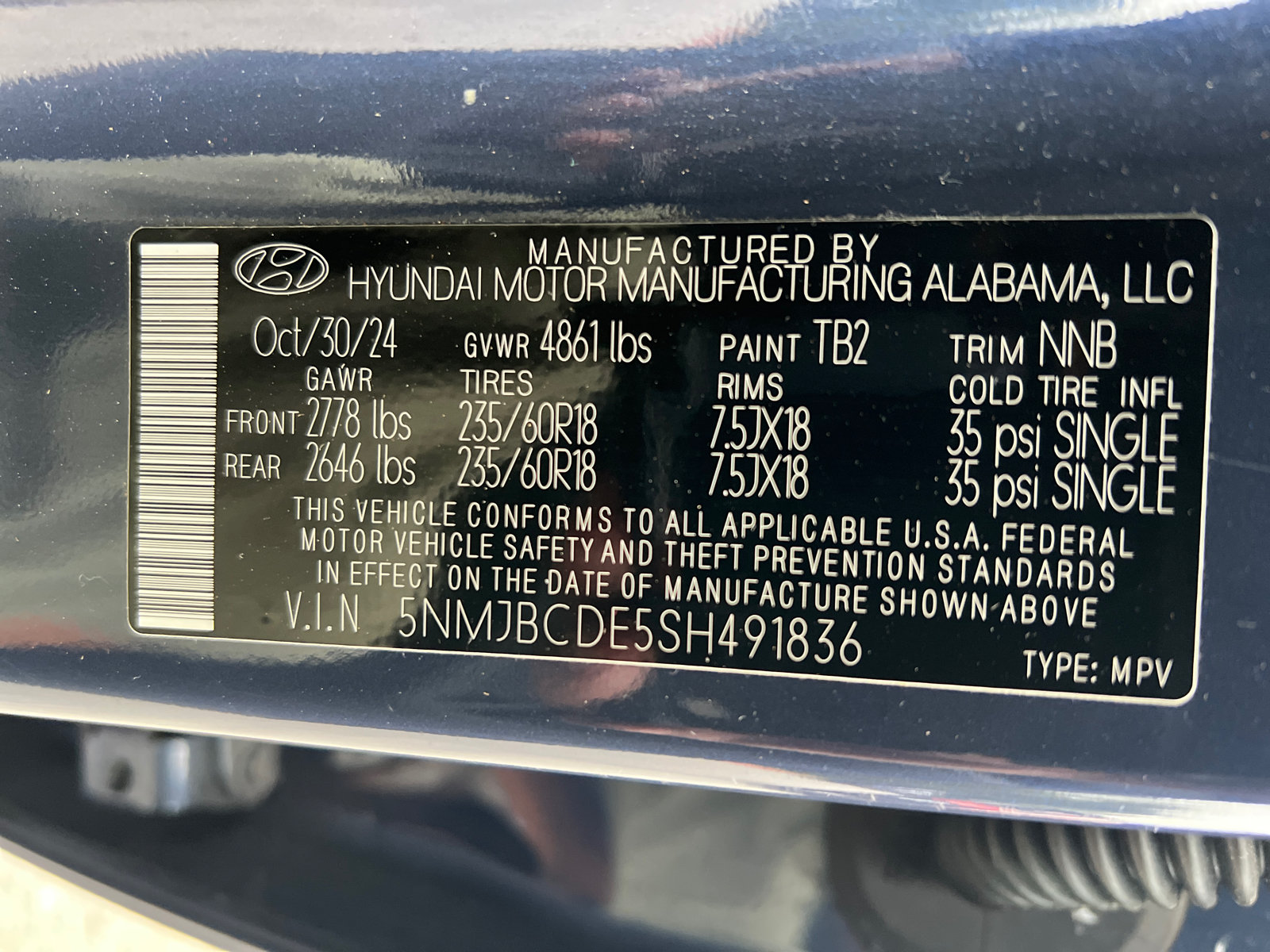 Used 2025 Hyundai Tucson SEL AWD/4WD image 35