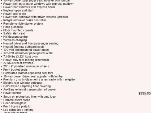 Used 2019 GMC Sierra 1500 SLT w/ SLT Premium Plus Package image 7