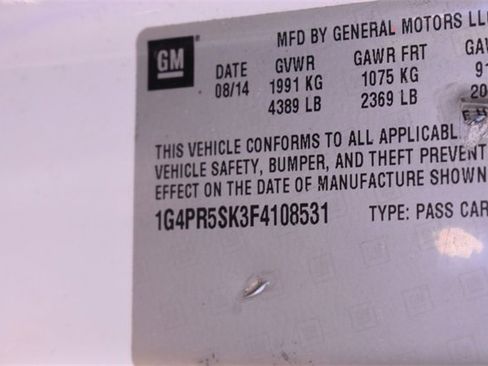 Certified 2015 Buick Verano Convenience image 15