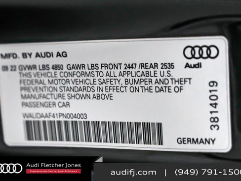 Used 2023 Audi A4 2.0T Premium w/ Convenience Package image 25