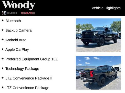 Used 2025 Chevrolet Silverado 2500 LTZ w/ LTZ Plus Package AWD/4WD image 3