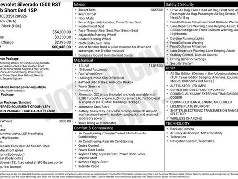 Used 2025 Chevrolet Silverado 1500 RST AWD/4WD image 4