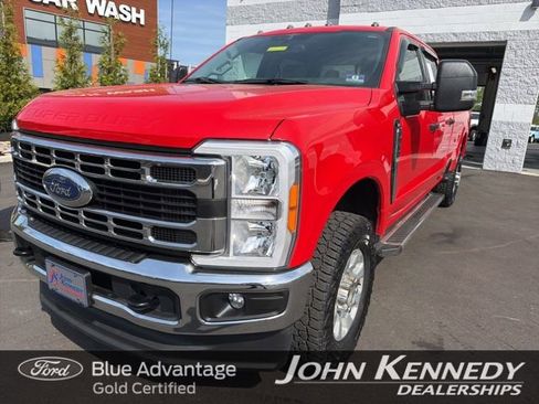 Certified 2023 Ford F350 XLT w/ Snow Plow/Camper Package AWD/4WD image 1