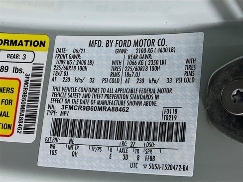 Used 2021 Ford Bronco Sport Big Bend w/ Big Bend Package image 36