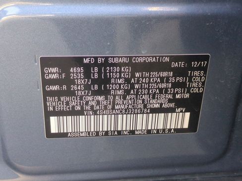 Used 2018 Subaru Outback 2.5i Limited w/ 50th Anniversary Edition image 23