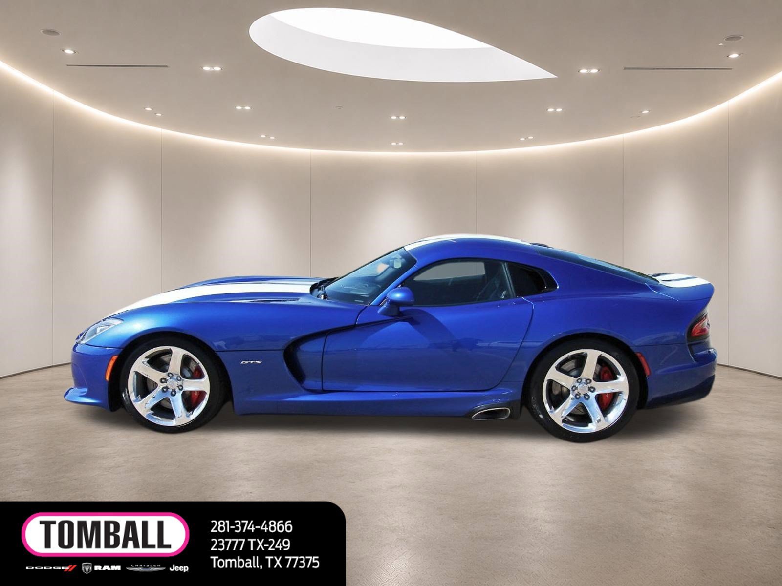 Used 2013 SRT Viper GTS w/ GTS Laguna Interior Pkg RWD image 4