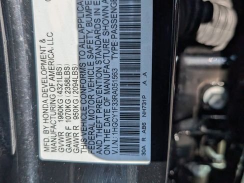 Certified 2024 Honda Accord EX image 18