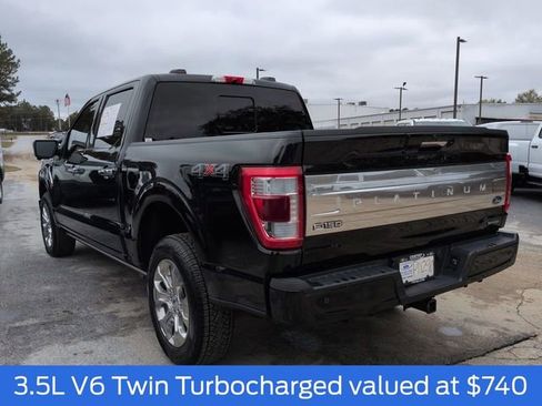 Certified 2022 Ford F150 Platinum w/ Equipment Group 701A High image 7