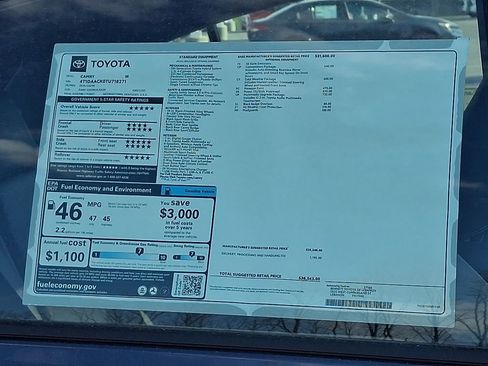 New 2026 Toyota Camry SE image 3