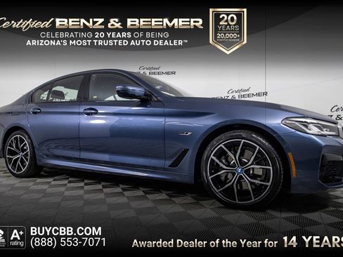 Used 2023 BMW 530e w/ M Sport Package RWD image 1