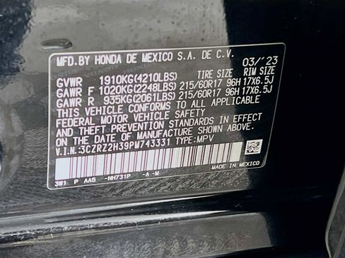 Used 2023 Honda HR-V LX image 30