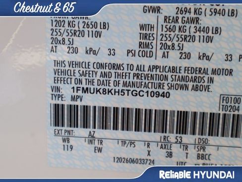 Used 2026 Ford Explorer ST-Line AWD/4WD image 43