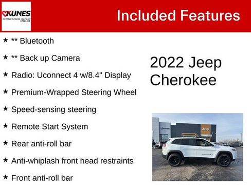 Used 2022 Jeep Cherokee Latitude image 5