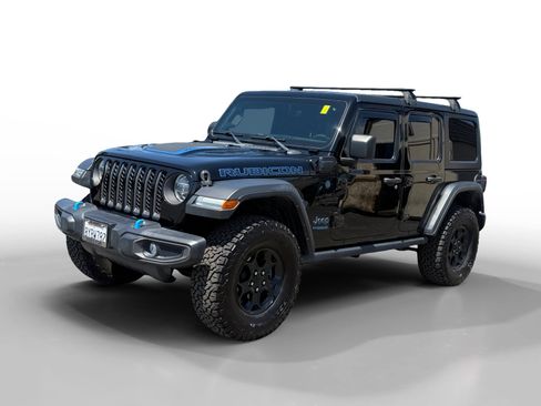 Used 2021 Jeep Wrangler Unlimited Rubicon 4xe w/ Cold Weather Group AWD/4WD image 1